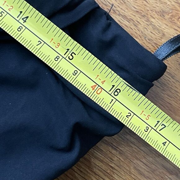 CHIARA BONI La Petite Robe Ruched Halter Dress Size 50 US 12 Black Party Holiday - Picture 7 of 9